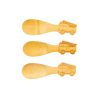 Bamboo Fire Engine Spoons - Set Of 3