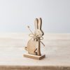 PERSONALISED BUNNY WITH BELLS