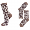 Women's Bamboo Socks - Neutral, Leopard