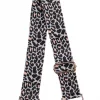 Beige Animal Print Bag Strap