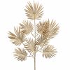 Matt Gold Palm Leaf Spray