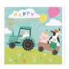 Tractor Children's Birthday Card