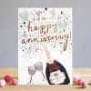 One I Love Happy Anniversary Card
