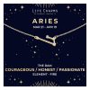 Aries Gold Zodiac Constellation Necklace