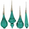 Clear Green Crystal Decoration, (not a set)