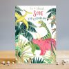 To A Special Son Dinosaur Card
