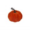 Velvet Orn - Orange Pumpkin
