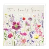 Summer Garden Niece Birthday Card