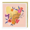 Loveliest Couple Heart Card