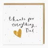 Thanks For Everything Fathers Day Card