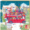 Advent calendar cards- All aboard the Christmas bus
