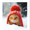 Christmas Cat in the hat