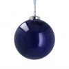 Large blue pearl bauble