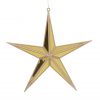 Gold Acrylic Mirror 5 point Star Large