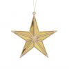Gold Acrylic Mirror 5 Point Star