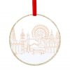Gold Glitter London Scene