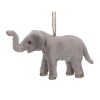 Faux Fur Elephant Decoration