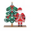 Alpine Wood Santa with Tree