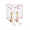 Metal Enamel Cocktail Earrings