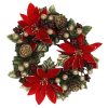 Poinsettia leaf/ berry ring