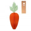 Paper Honeycomb Carrot - 62cm