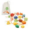 Woodland Animal Threading Toy