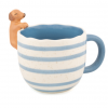 Peeking Sausage Dog Mug