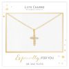Especially For You Cross Necklace Gold