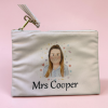 Sublimation makeup bag pink