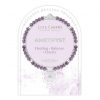 Amethyst and Silver Beads Healing Crystals Bracelet